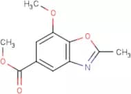 Methyl 7-methoxy-2-methyl-1,3-benzoxazole-5-carboxylate