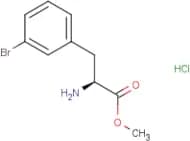 Methyl (S)-2-amino-3-(3-bromophenyl)propanoate hydrochloride