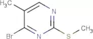 4-Bromo-5-methyl-2-(methylthio)pyrimidine