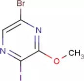 5-Bromo-2-iodo-3-methoxypyrazine