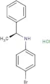 4-Bromo-N-[(1S)-1-phenylethyl]aniline hydrochloride