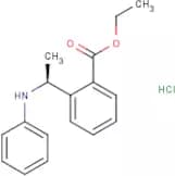 Ethyl 2-[(1S)-1-anilinoethyl]benzoate hydrochloride