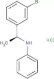 N-[(1S)-1-(3-Bromophenyl)ethyl]aniline hydrochloride