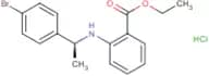 Ethyl 2-[[(1S)-1-(4-bromophenyl)ethyl]amino]benzoate hydrochloride