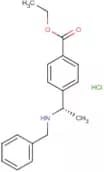 Ethyl 4-[(1S)-1-(benzylamino)ethyl]benzoate hydrochloride