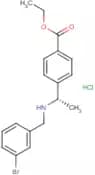 Ethyl 4-[(1S)-1-[(3-bromophenyl)methylamino]ethyl]benzoate hydrochloride