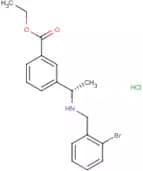 Ethyl 3-[(1S)-1-[(2-bromophenyl)methylamino]ethyl]benzoate hydrochloride
