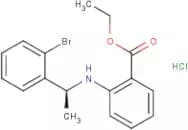 Ethyl 2-[[(1S)-1-(2-bromophenyl)ethyl]amino]benzoate hydrochloride