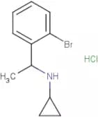N-[1-(2-Bromophenyl)ethyl]cyclopropanamine hydrochloride