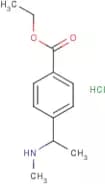Ethyl 4-[1-(methylamino)ethyl]benzoate hydrochloride