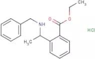 Ethyl 2-[1-(benzylamino)ethyl]benzoate hydrochloride