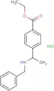 Ethyl 4-[1-(benzylamino)ethyl]benzoate hydrochloride