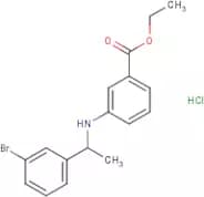 Ethyl 3-[1-(3-bromophenyl)ethylamino]benzoate hydrochloride
