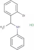 N-[1-(2-Bromophenyl)ethyl]aniline hydrochloride