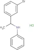 N-[1-(3-Bromophenyl)ethyl]aniline hydrochloride