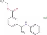 Ethyl 3-(1-anilinoethyl)benzoate hydrochloride