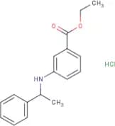 Ethyl 3-(1-phenylethylamino)benzoate hydrochloride