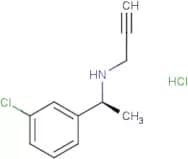 N-[(1S)-1-(3-Chlorophenyl)ethyl]prop-2-yn-1-amine hydrochloride