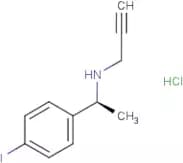 N-[(1S)-1-(4-Iodophenyl)ethyl]prop-2-yn-1-amine hydrochloride