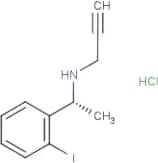 N-[(1R)-1-(2-Iodophenyl)ethyl]prop-2-yn-1-amine hydrochloride