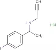N-[(1R)-1-(4-Iodophenyl)ethyl]prop-2-yn-1-amine hydrochloride