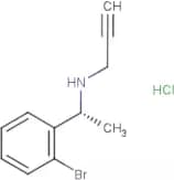 N-[(1R)-1-(2-Bromophenyl)ethyl]prop-2-yn-1-amine hydrochloride