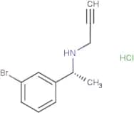 N-[(1R)-1-(3-Bromophenyl)ethyl]prop-2-yn-1-amine hydrochloride