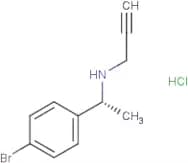 N-[(1R)-1-(4-Bromophenyl)ethyl]prop-2-yn-1-amine hydrochloride