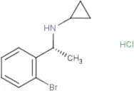 N-[(1R)-1-(2-Bromophenyl)ethyl]cyclopropanamine hydrochloride