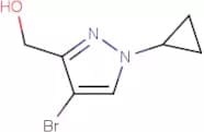 (4-Bromo-1-cyclopropyl-1H-pyrazol-3-yl)methanol