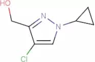 (4-Chloro-1-cyclopropyl-1H-pyrazol-3-yl)methanol