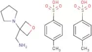 (3-Pyrrolidin-1-yloxetan-3-yl)methanamine ditosylate