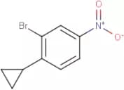 3-Bromo-4-cyclopropylnitrobenzene