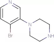 1-(4-Bromo-3-pyridyl)piperazine