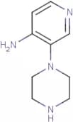 3-Piperazin-1-ylpyridin-4-amine
