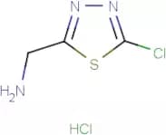 (5-Chloro-1,3,4-thiadiazol-2-yl)methanamine hydrochloride