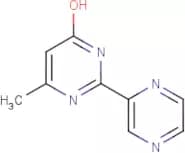 4-Hydroxy-6-methyl-2-(2-pyrazinyl)pyrimidine
