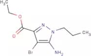 Ethyl 5-amino-4-bromo-1-propyl-pyrazole-3-carboxylate