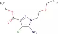 Ethyl 5-amino-4-chloro-1-(2-ethoxyethyl)pyrazole-3-carboxylate