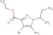 Ethyl 5-amino-4-bromo-1-sec-butyl-pyrazole-3-carboxylate