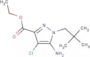 Ethyl 5-amino-4-chloro-1-(2,2-dimethylpropyl)pyrazole-3-carboxylate