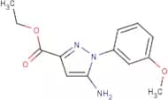 Ethyl 5-amino-1-(3-methoxyphenyl)pyrazole-3-carboxylate