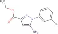 Ethyl 5-amino-1-(3-bromophenyl)pyrazole-3-carboxylate