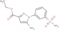 Ethyl 5-amino-1-(3-sulfamoylphenyl)pyrazole-3-carboxylate