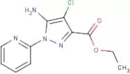 Ethyl 5-amino-4-chloro-1-(2-pyridyl)pyrazole-3-carboxylate