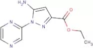 Ethyl 5-amino-1-pyrazin-2-yl-pyrazole-3-carboxylate