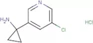 1-(5-Chloro-3-pyridyl)cyclopropanamine hydrochloride
