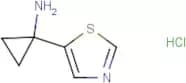 1-Thiazol-5-ylcyclopropanamine hydrochloride