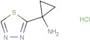 1-(1,3,4-thiadiazol-2-yl)cyclopropanamine hydrochloride
