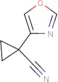 1-Oxazol-4-ylcyclopropanecarbonitrile